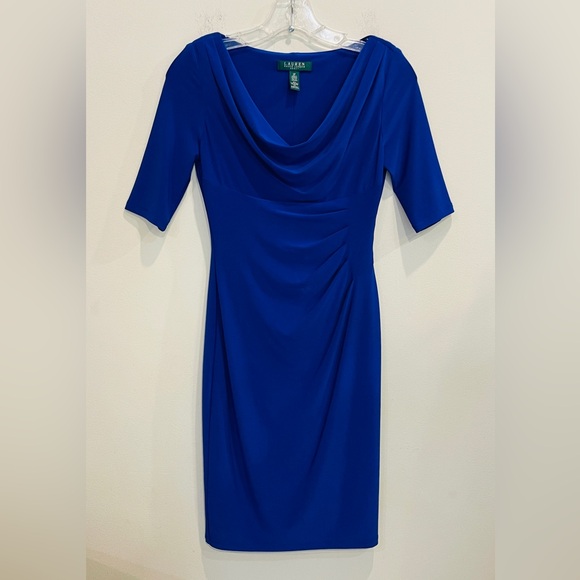 royal blue maternity dress Brushed Rolled Short Sleeve V-Neck – PinkBlush Skims long slip dress COLOR:Custom Color( Add the color in the 